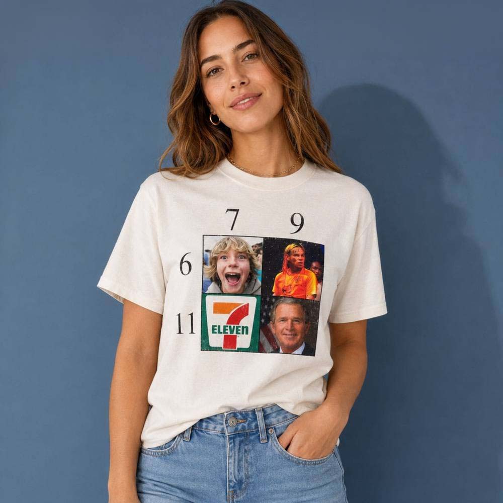 67911 6ix9ine George W Bush Shirt