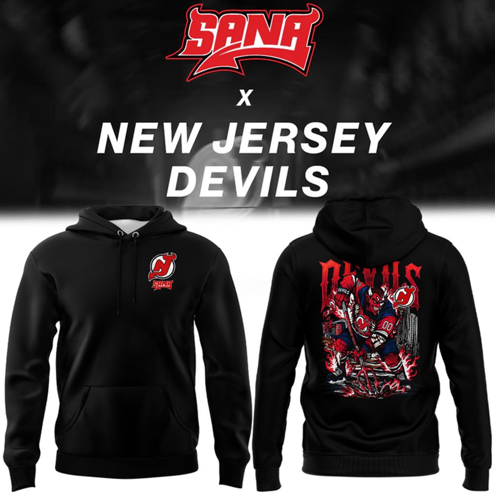 New Jersey Devils SANA Black Hoodie