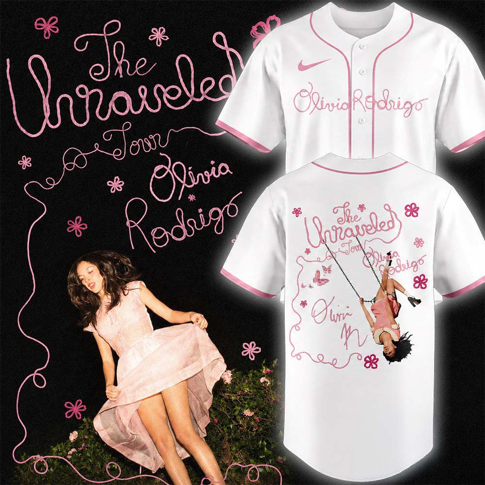 Olivia Rodrigo Hanging Olivia Tour Baseball Jersey Music Fan Collection 1 - Unicasport Olivia Rodrigo Hanging Olivia Tour Baseball Jersey Music Fan Collection
