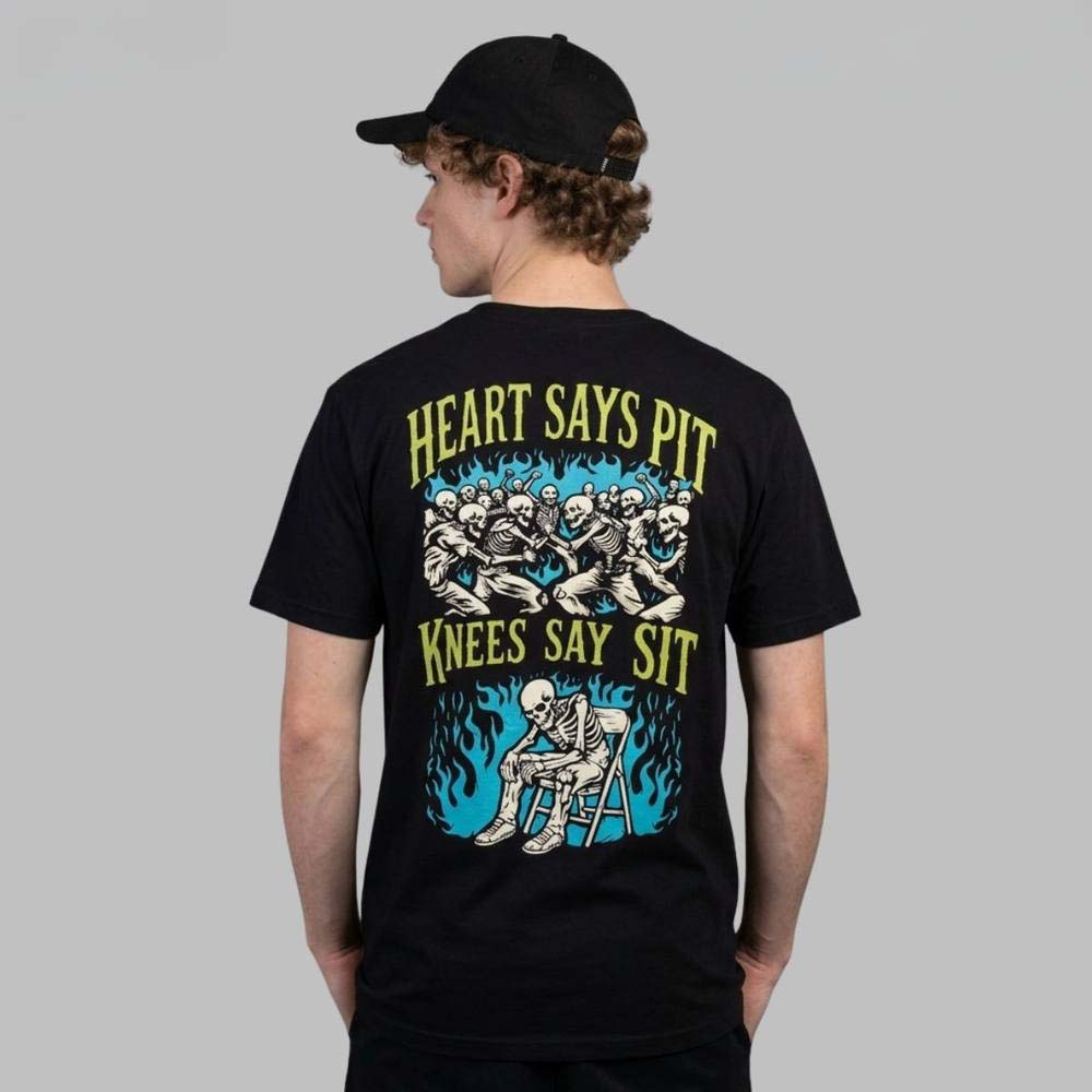 Heart Says Pit Knees Say Sit Shirt
