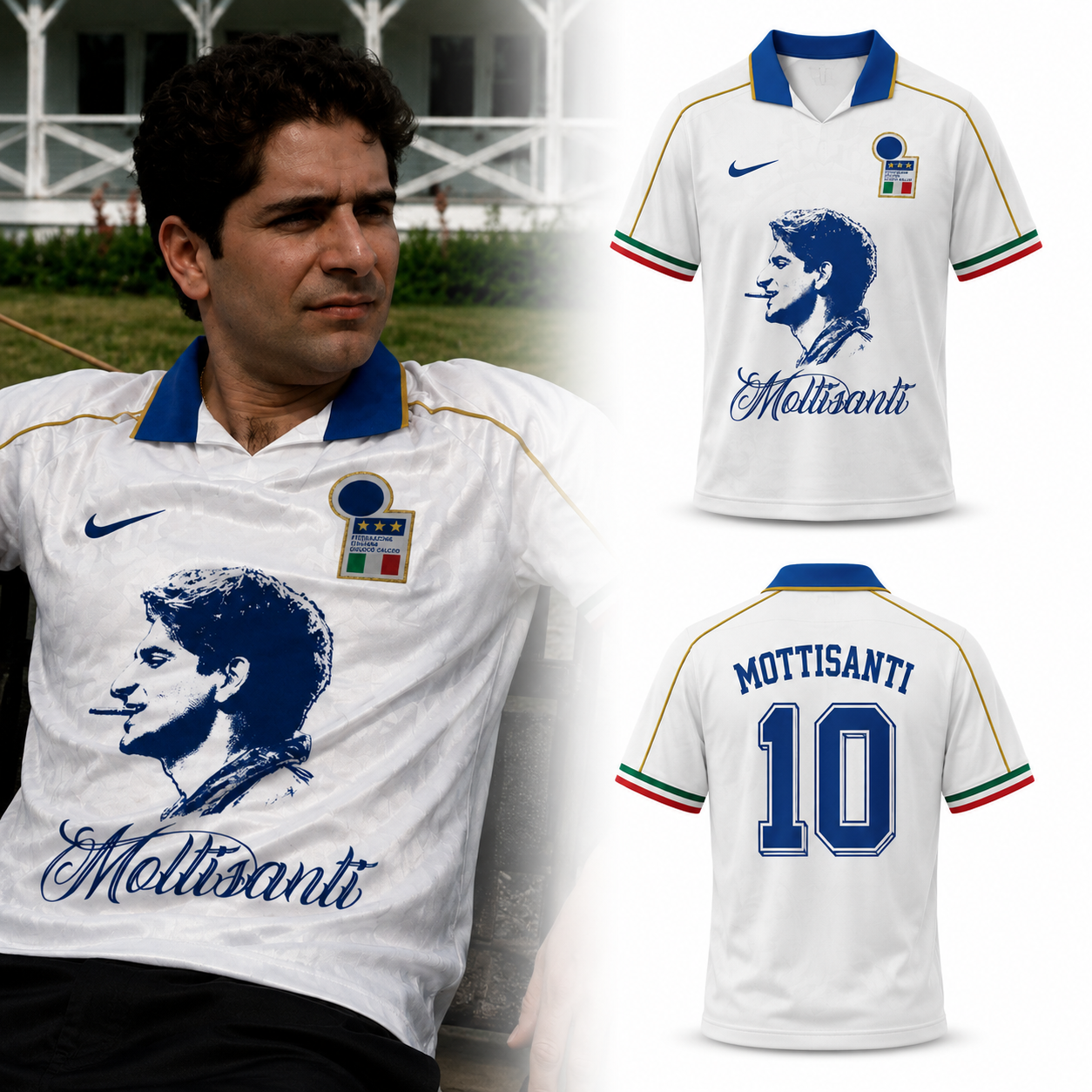 Michael Imperioli Moltisanti Italia Jersey Shirt TV Character Inspired Fan Apparel 2 - Unicasport Michael Imperioli Moltisanti Italia Jersey Shirt TV Character Inspired Fan Apparel