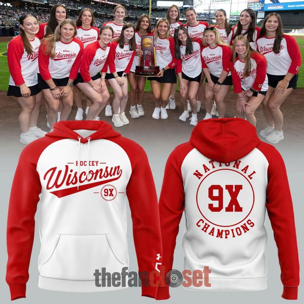 Womens Hockey National Champions Wisconsin 2026 Hoodie