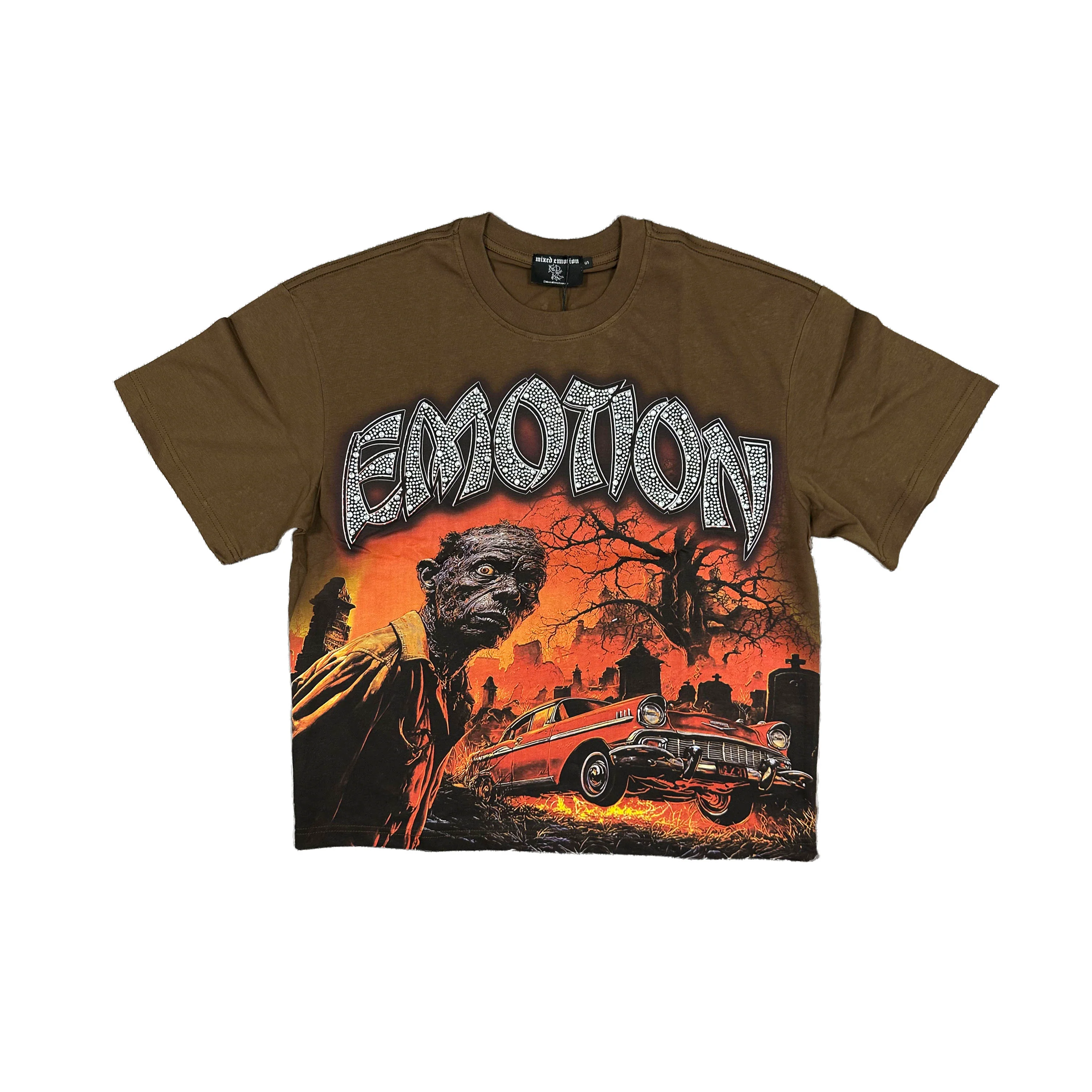 Brown Apocalypse Tee Brown Apocalypse Graphic Tee Trend Merch 2025