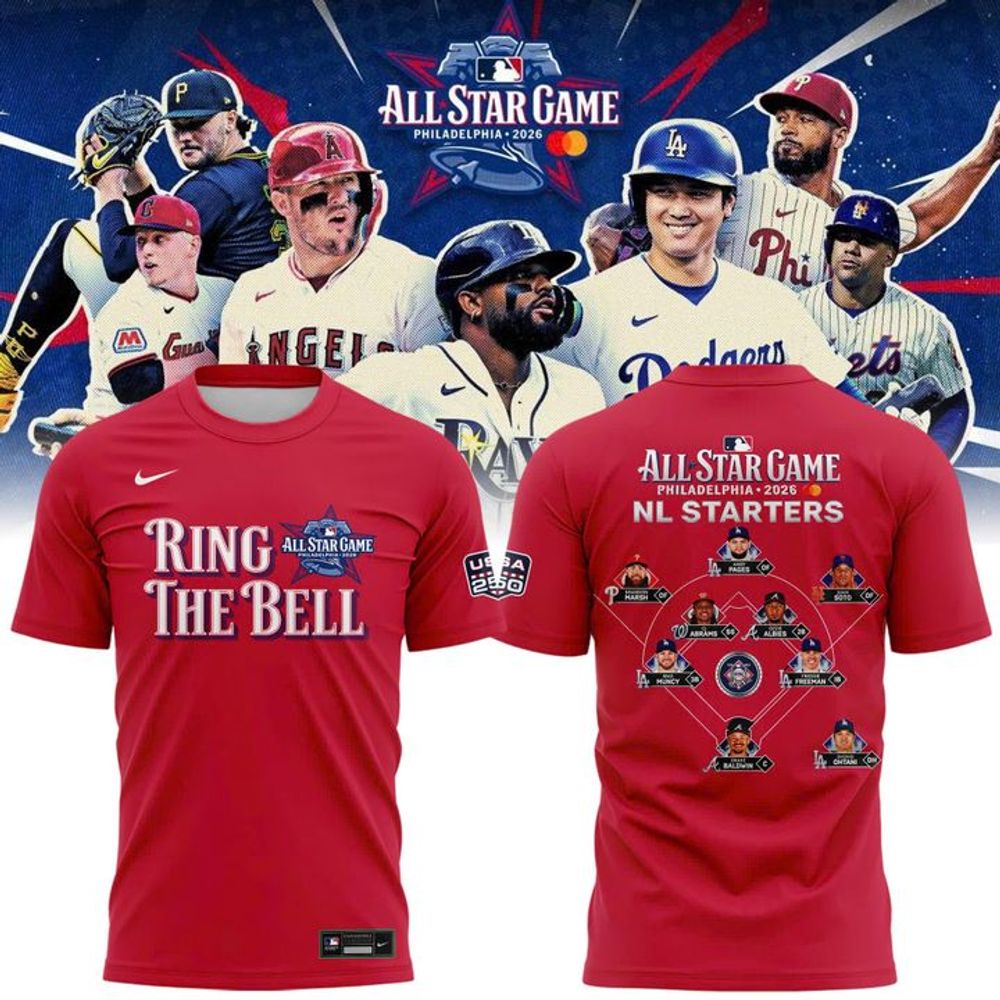 MLB AllStar Game Ring The Bell TriBlend DriFIT Red Shirt