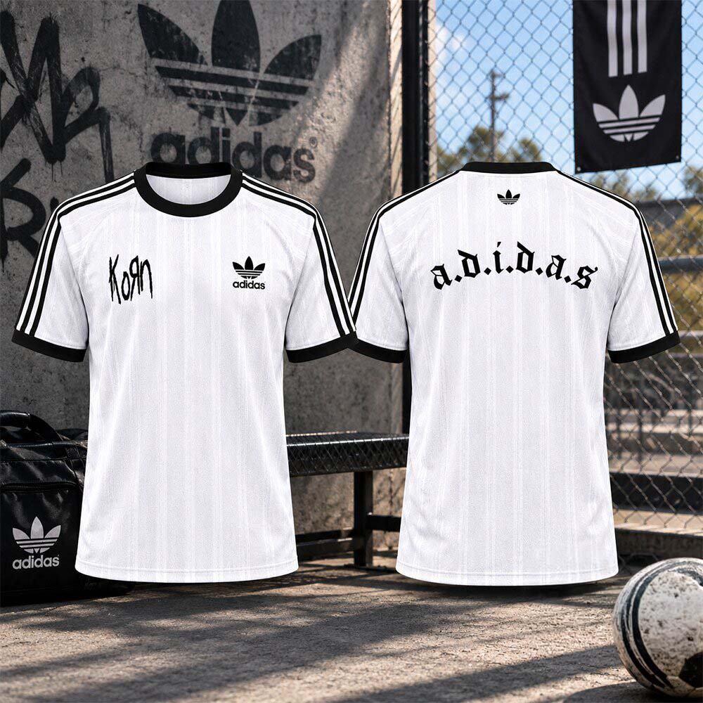 Korn x Adidas Originals Jersey Shirt 1 - Unicasport Korn x Adidas Originals Jersey Shirt