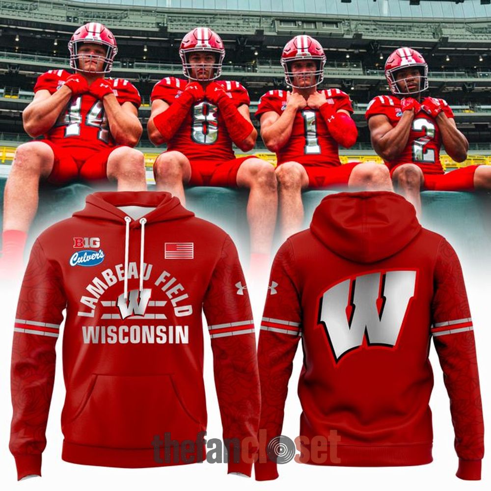 Wisconsin Badgers 2026 Lambeau Field Collection Apparel Hoodie