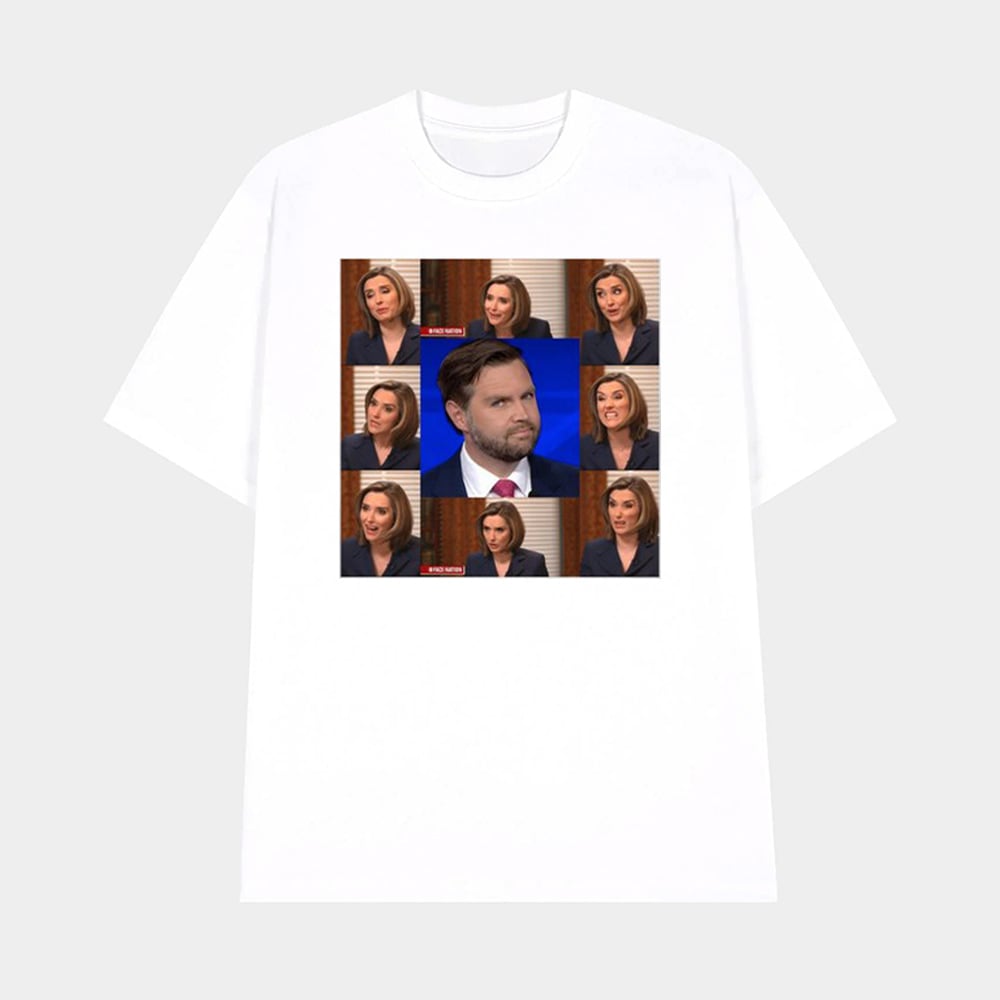 Jd Vances Cbs Interview Went Very Well I Really Dont Care Margaret Shirt Trending Political Meme Graphic Tee Merch 2025