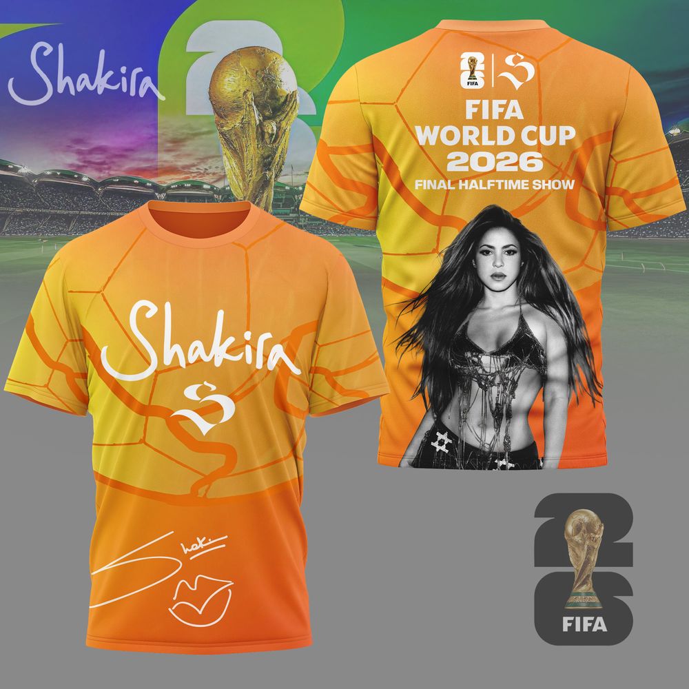 Shakira World Cup 2026 Final Halftime Show Special Shirt
