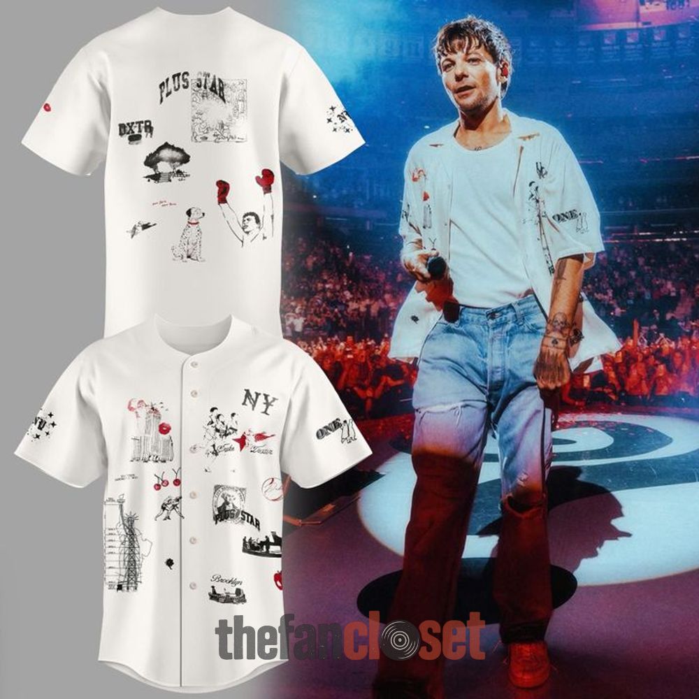 Louis Tomlinson How Did We Get Here World Tour 2026 Baseball Jersey