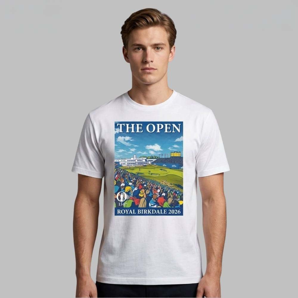The 154th Open Royal Birkdale 2026 Golf Championship Graphic T-Shirt - Best Gift for Fans