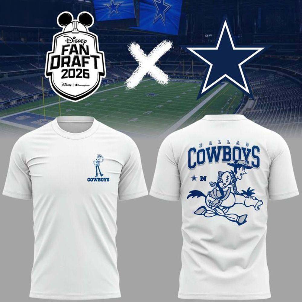 2026 Dallas Cowboys x Woody Disney Fan Draft Special Shirt