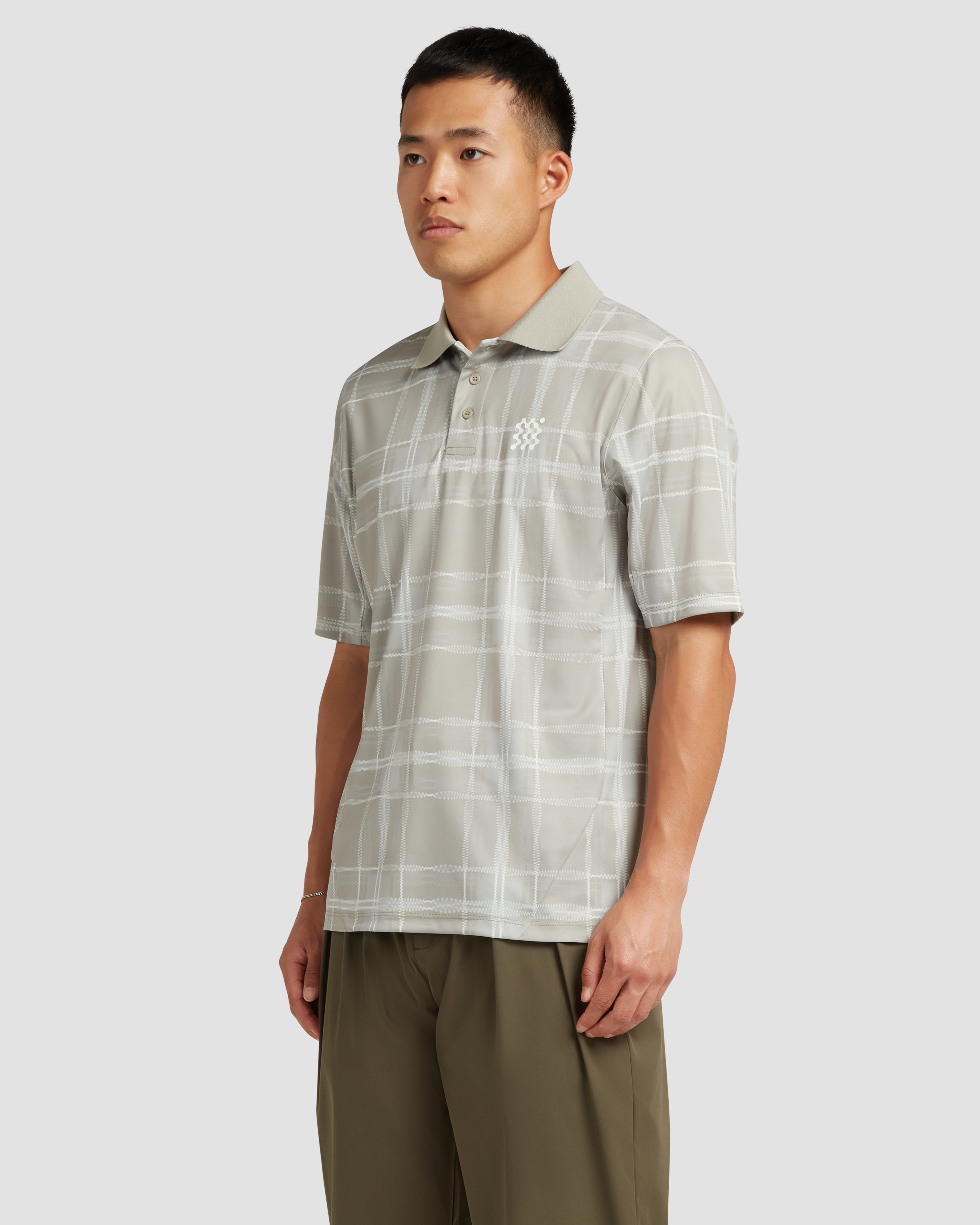 Jolidee Dune Tartan Heritage Check Polo that makes the best gift for fans of classic golf style