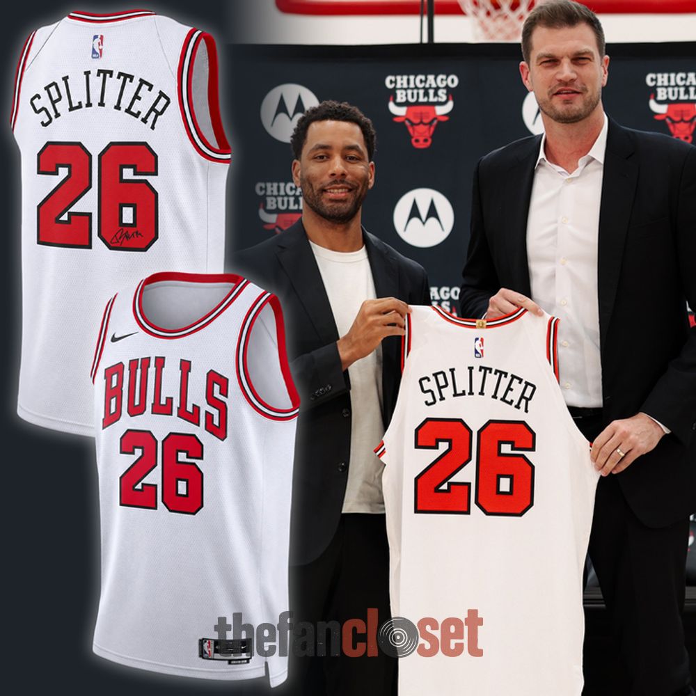 Tiago Splitter Signed Chicago Bulls Basketball Jersey 2026