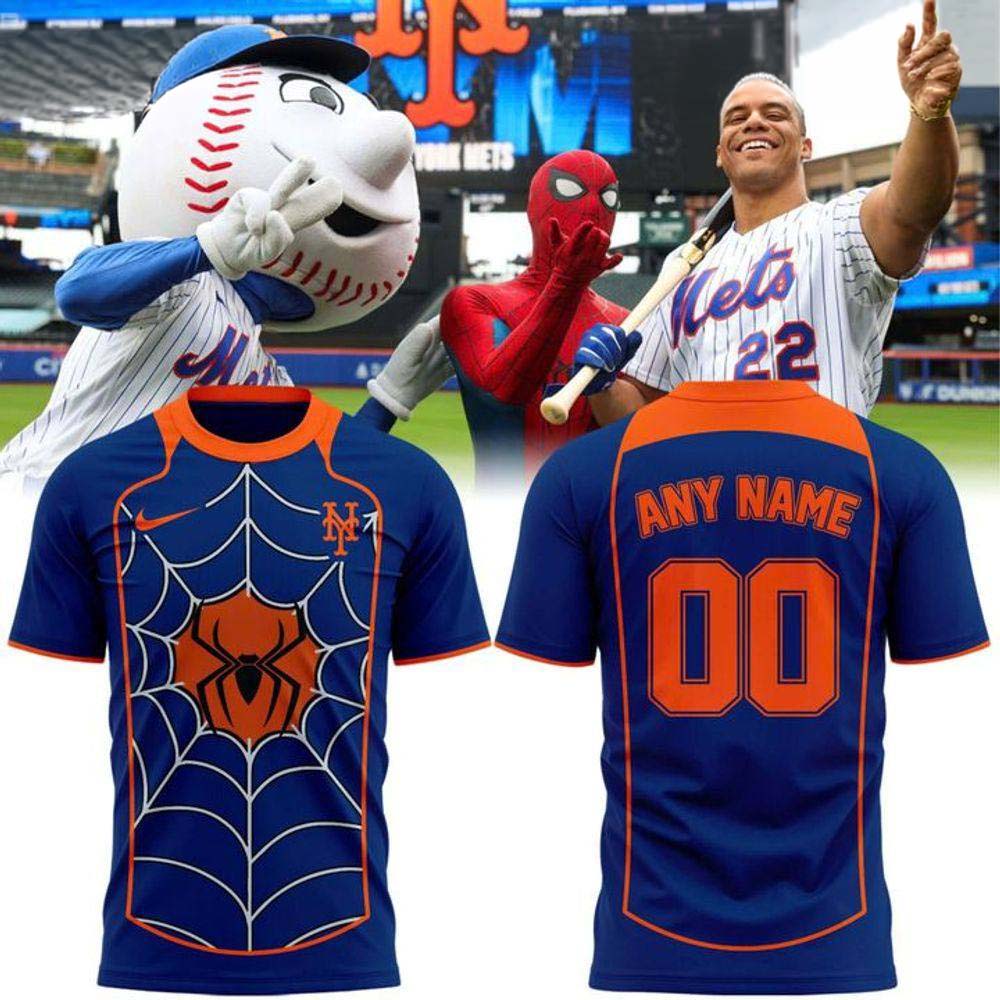 2026 New York Mets x SpiderMan Special Edition Shirt