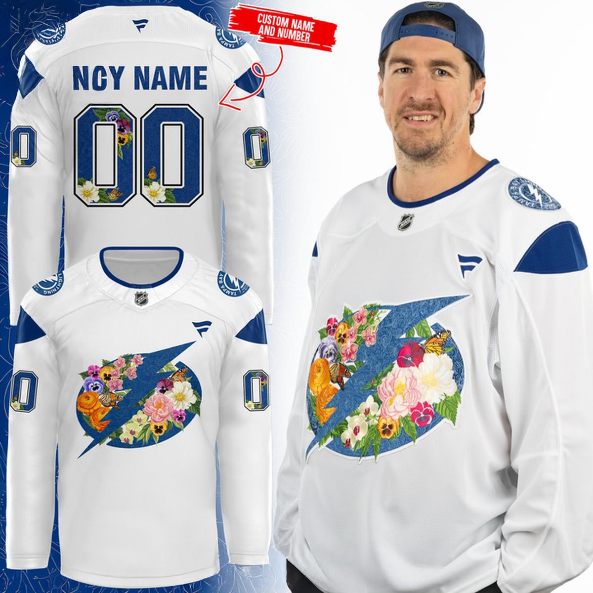 Tampa Bay Lightning Women Game Night 2026 Hockey Jersey Personalized Fan Edition 2 - Unicasport Tampa Bay Lightning Women Game Night 2026 Hockey Jersey Personalized Fan Edition