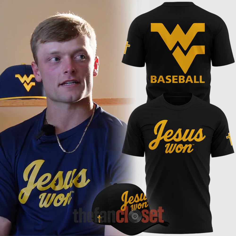 Jesus Won West Virginia Mountaineers 2026 Special Black Shirt T-Shirt Apparel