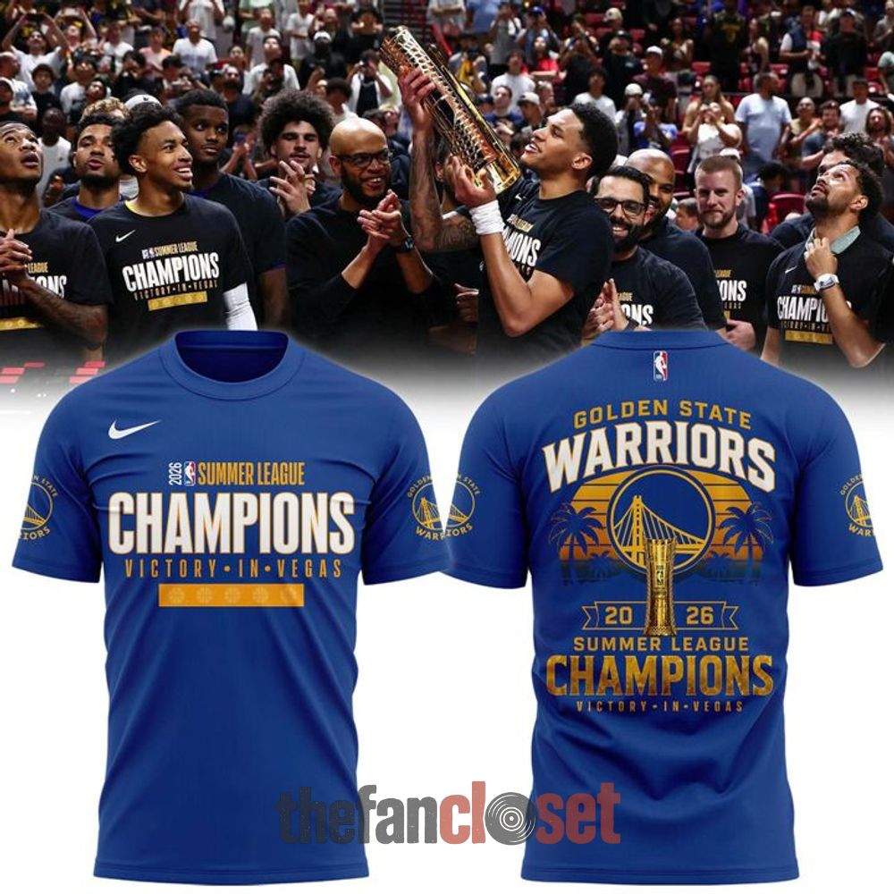 Blue Golden State Warriors 2026 NBA Summer League Champions Shirt