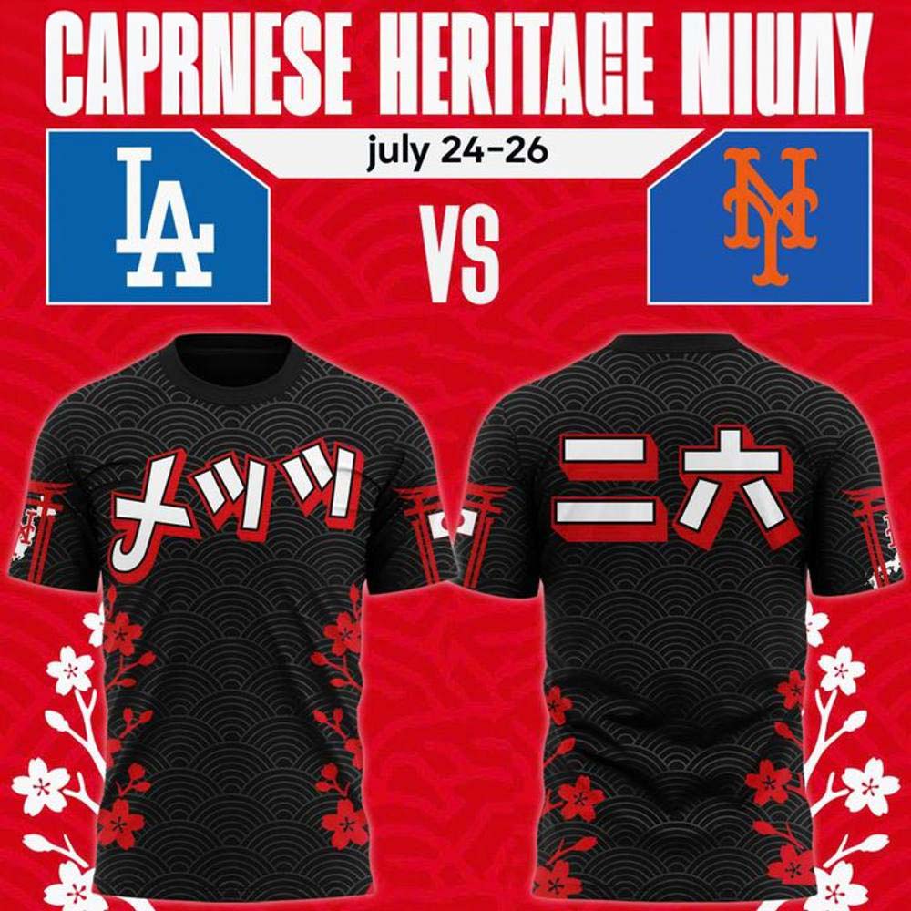 New York Mets 2026 Japanese Heritage Night T-Shirt Best Gift for Fans