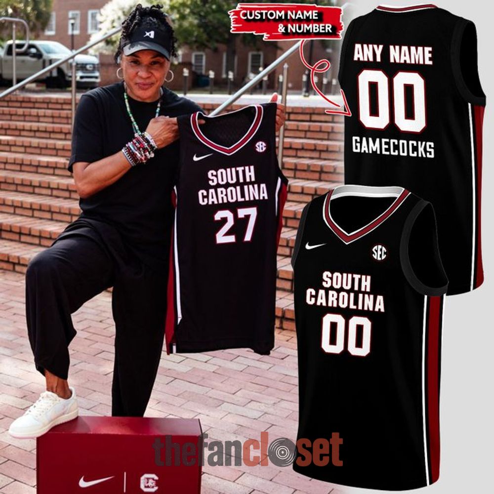 Women's South Carolina Gamecocks Custom Basketball Jersey