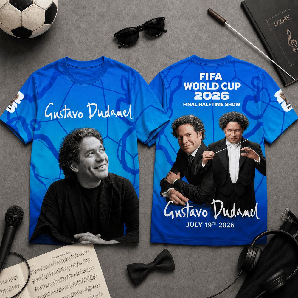 Gustavo Dudamel World Cup 2026 Final Halftime Show Special Shirt