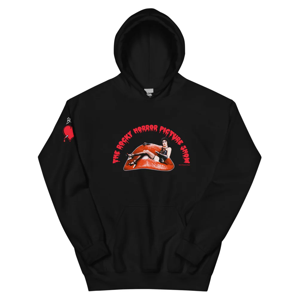 The Rocky Horror Picture Show FrankNFurter Hoodie Cult Classic Pullover Gift for Movie Fans