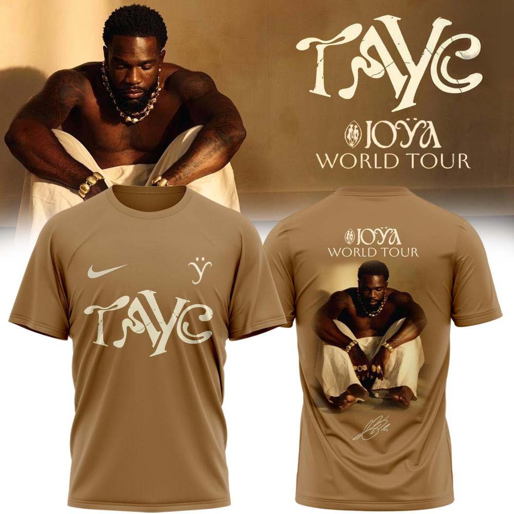 Tayc Joya World Tour 2026 Limited Edition T Shirt
