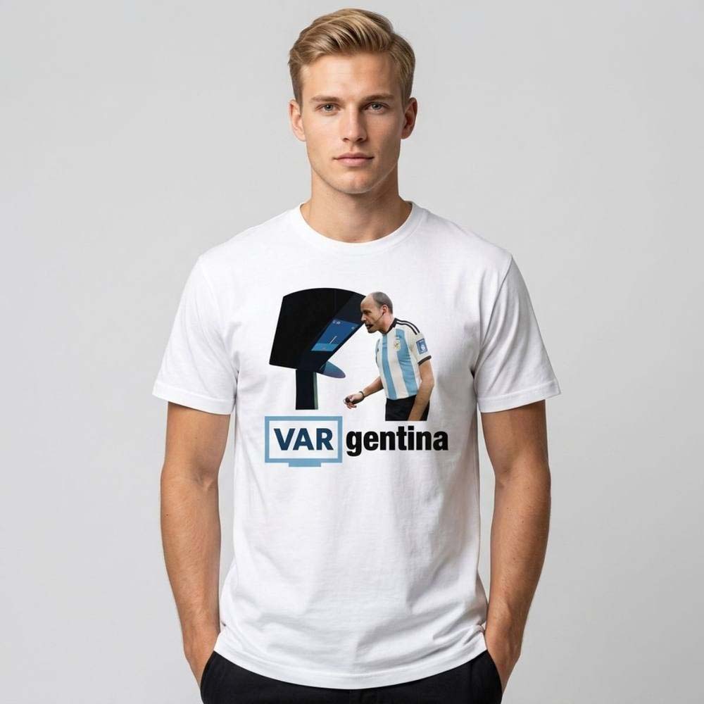 Antonio Mateu Lahoz VARgentina 2026 World Cup Shirt - Best Gift for Soccer Fans