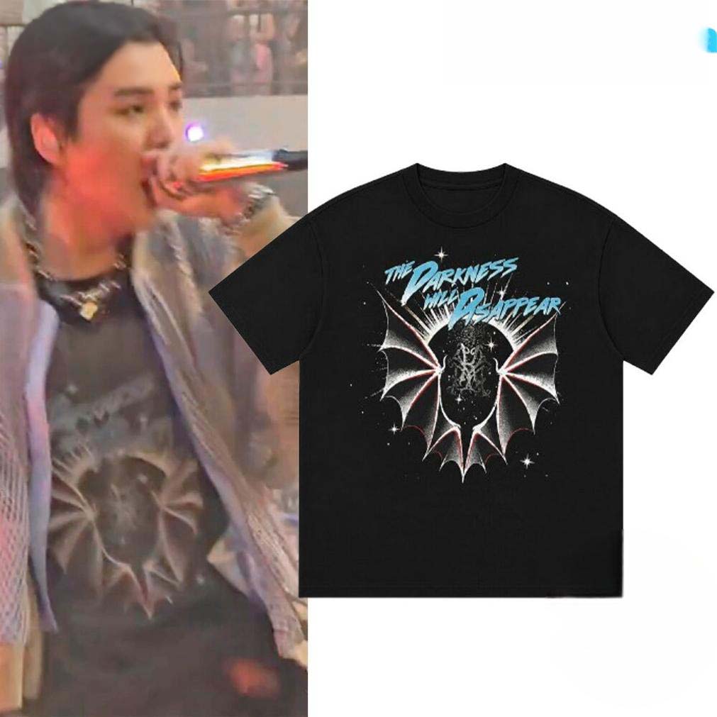 BTS World Tour Arirang Brussels Suga The Darkness Will Disappear Tee