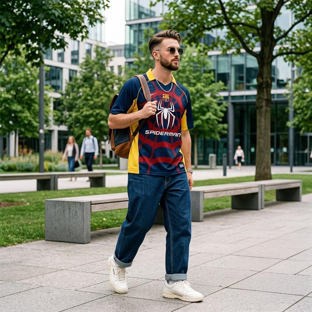 Peter Parker 10 Spider Web Soccer Jersey Navy Blue Red Graphic Sports Shirt 1 - Unicasport Peter Parker 10 Spider Web Soccer Jersey Navy Blue Red Graphic Sports Shirt