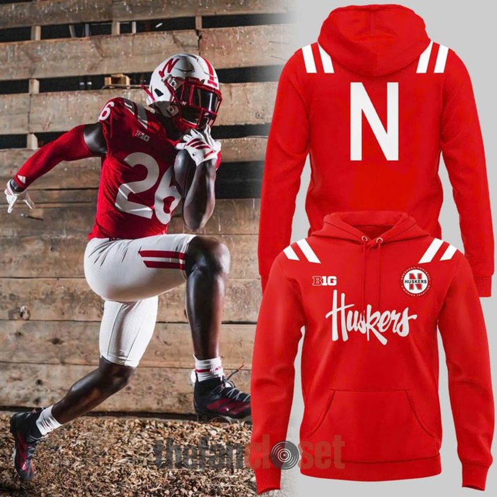 Nebraska Huskers Football Special 2026 Uniform Apparel Hoodie