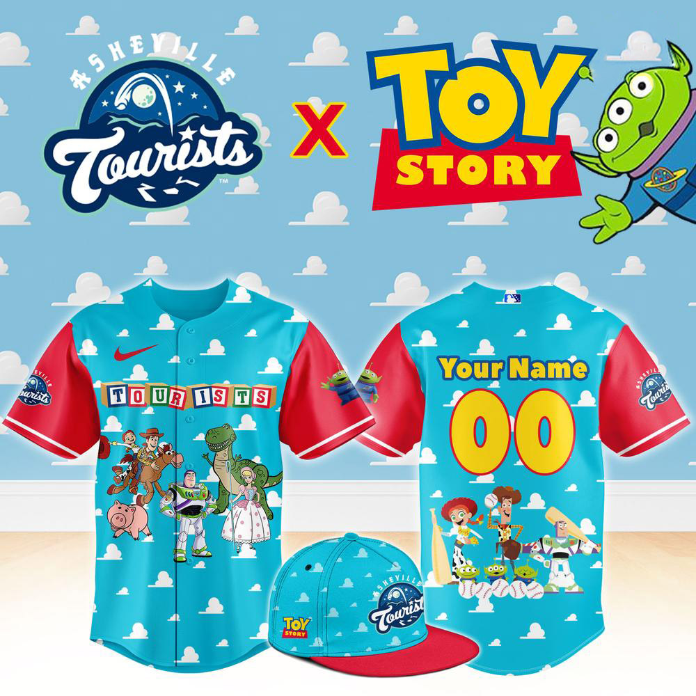 Custom Asheville Tourists x Toy Story Night Special Edition Jersey 1 - Unicasport Custom Asheville Tourists x Toy Story Night Special Edition Jersey