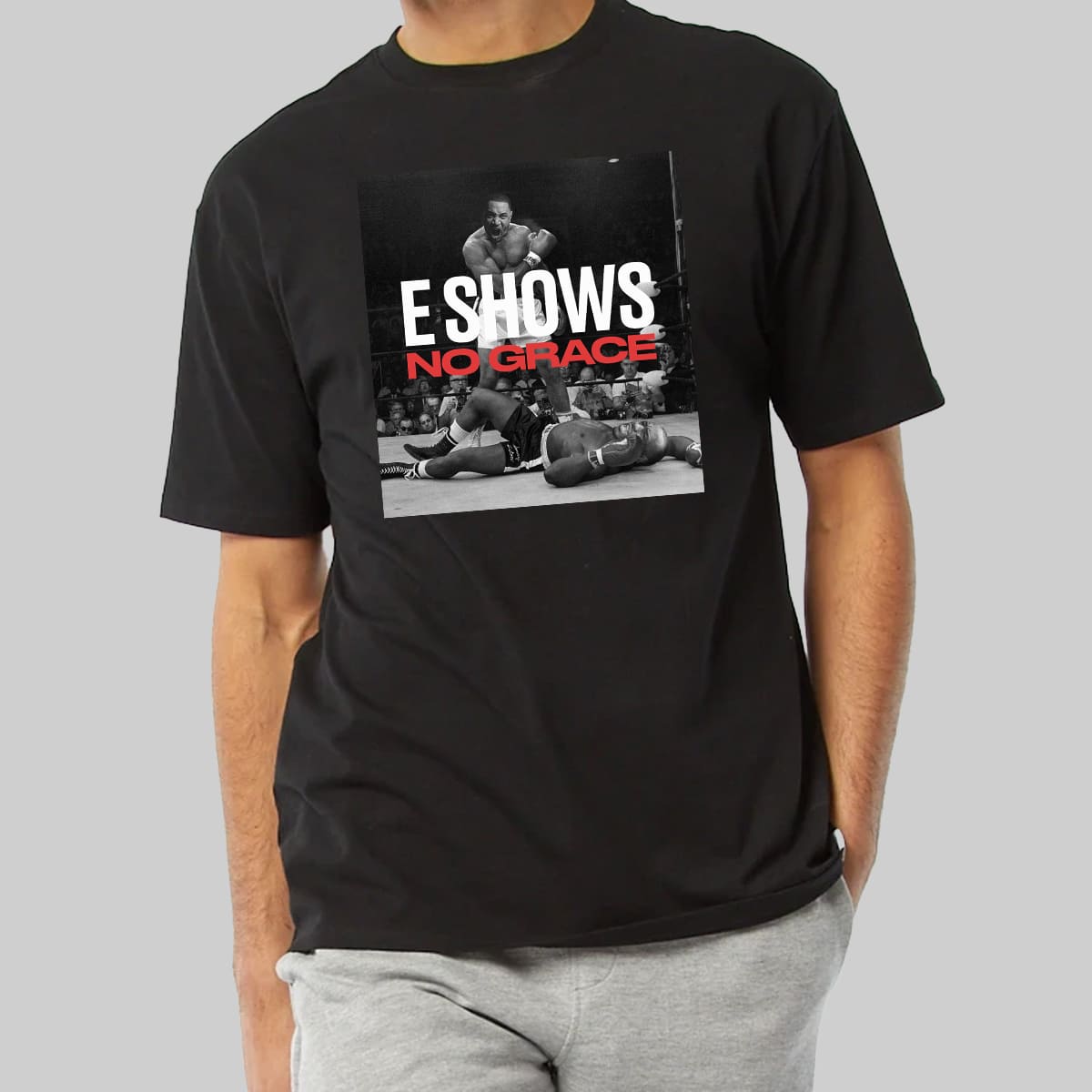 Emanny E Shows No Grace Vintage Music Graphic Tee RB Style Gift for Fans