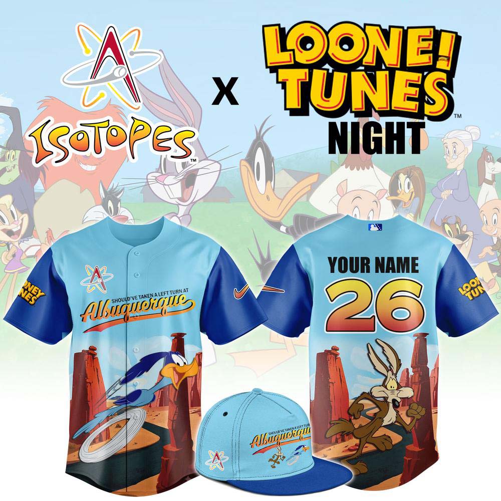 Albuquerque Isotopes Looney Tunes Road Runner Baseball Jersey Baseball Fan Collection 2 - Unicasport Albuquerque Isotopes Looney Tunes Road Runner Baseball Jersey Baseball Fan Collection