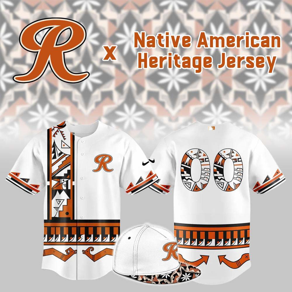 Tacoma Rainiers Native American Heritage Night Baseball Jersey Heritage Collection 2 - Unicasport Tacoma Rainiers Native American Heritage Night Baseball Jersey Heritage Collection