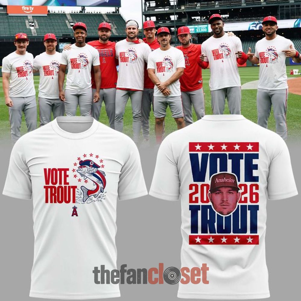 Limited Edition Los Angeles Angels Vote Mike Trout Shirt