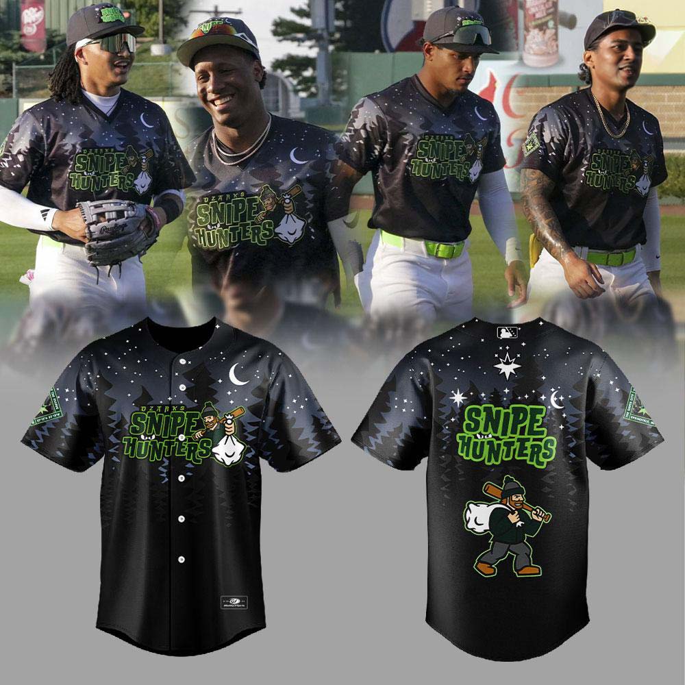 Springfield Cardinals Ozark Snipe Hunters Forest Night 2026 Baseball Jersey 1 - Unicasport Springfield Cardinals Ozark Snipe Hunters Forest Night 2026 Baseball Jersey