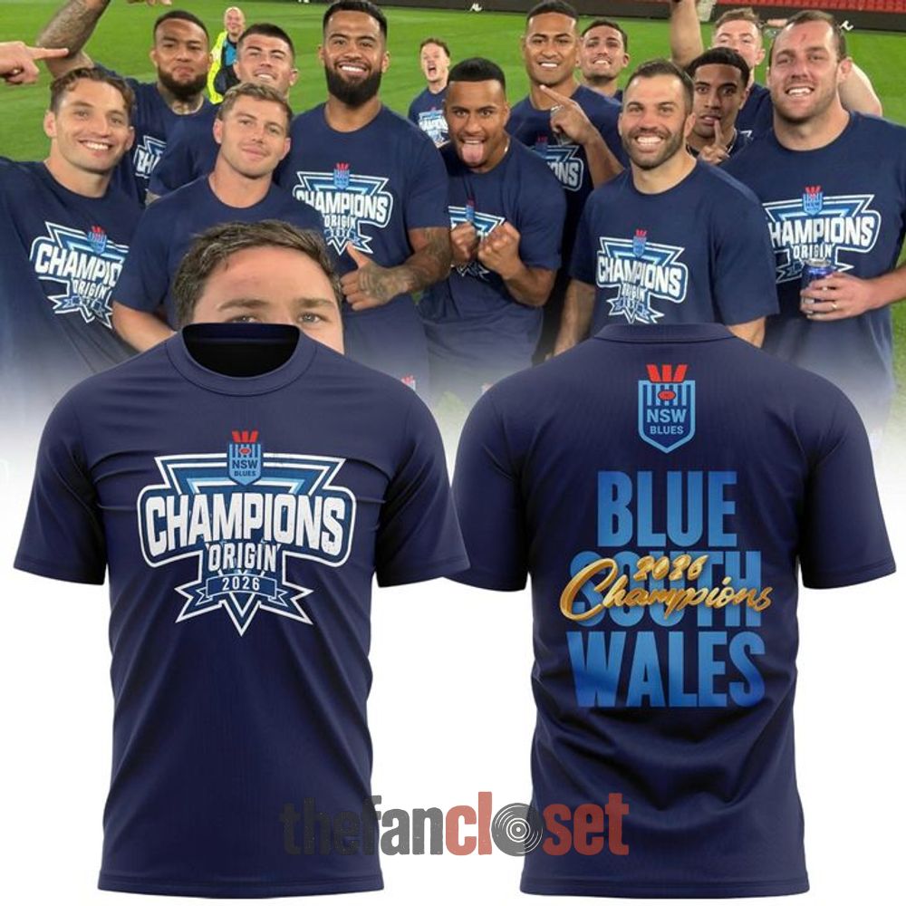 2026 State of Origin Champions Special Shirt - NSW Blues