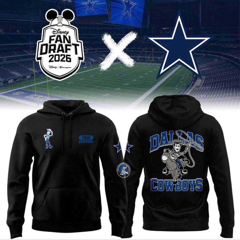 2026 Dallas Cowboys x Woody Disney Fan Draft Special Hoodie