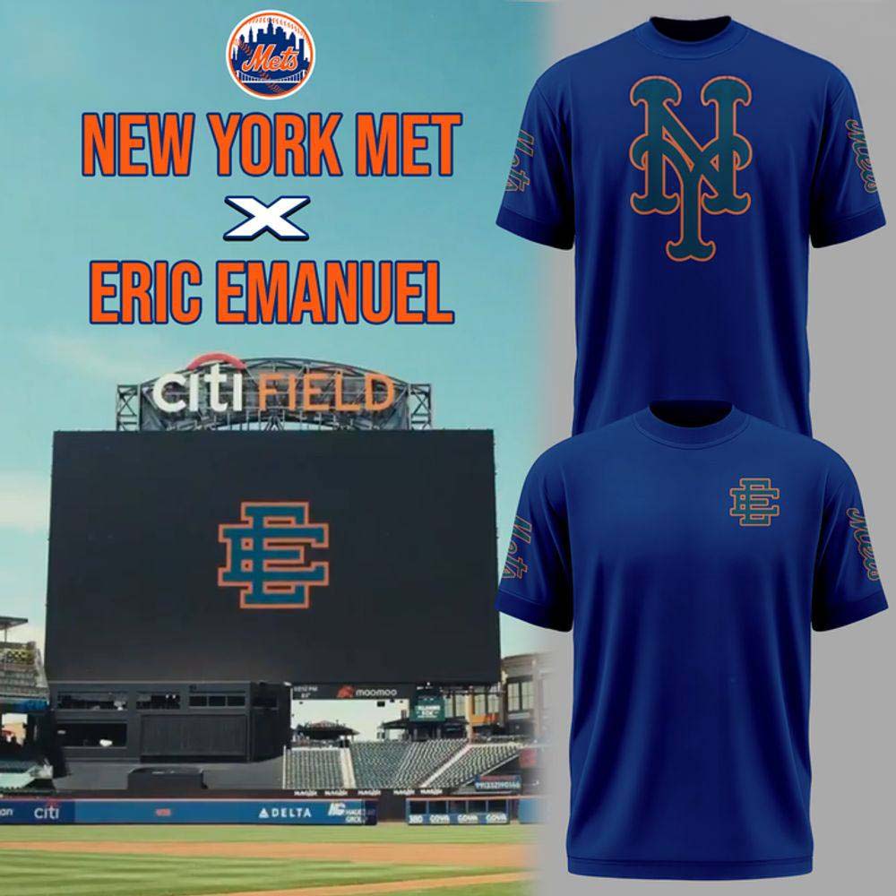 New York Mets x Eric Emanuel 2026 Limited Edition Baseball T-Shirt - Best Gift for Fans