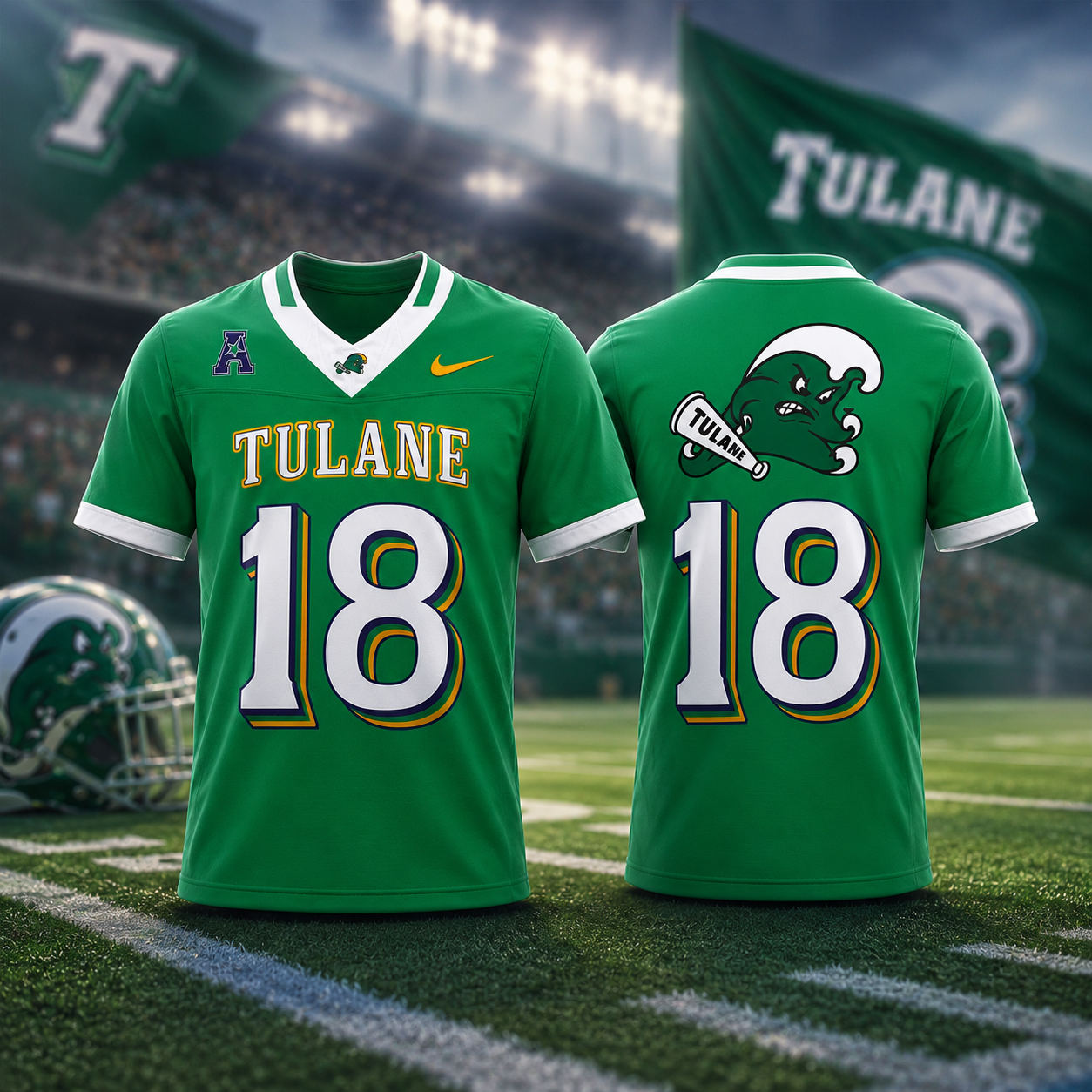 Tulane City Edition Mardi Gras 2026 Season Uniforms Jersey Shirt College Sports New Orleans Fan Apparel 1 - Unicasport Tulane City Edition Mardi Gras 2026 Season Uniforms Jersey Shirt College Sports New Orleans Fan Apparel