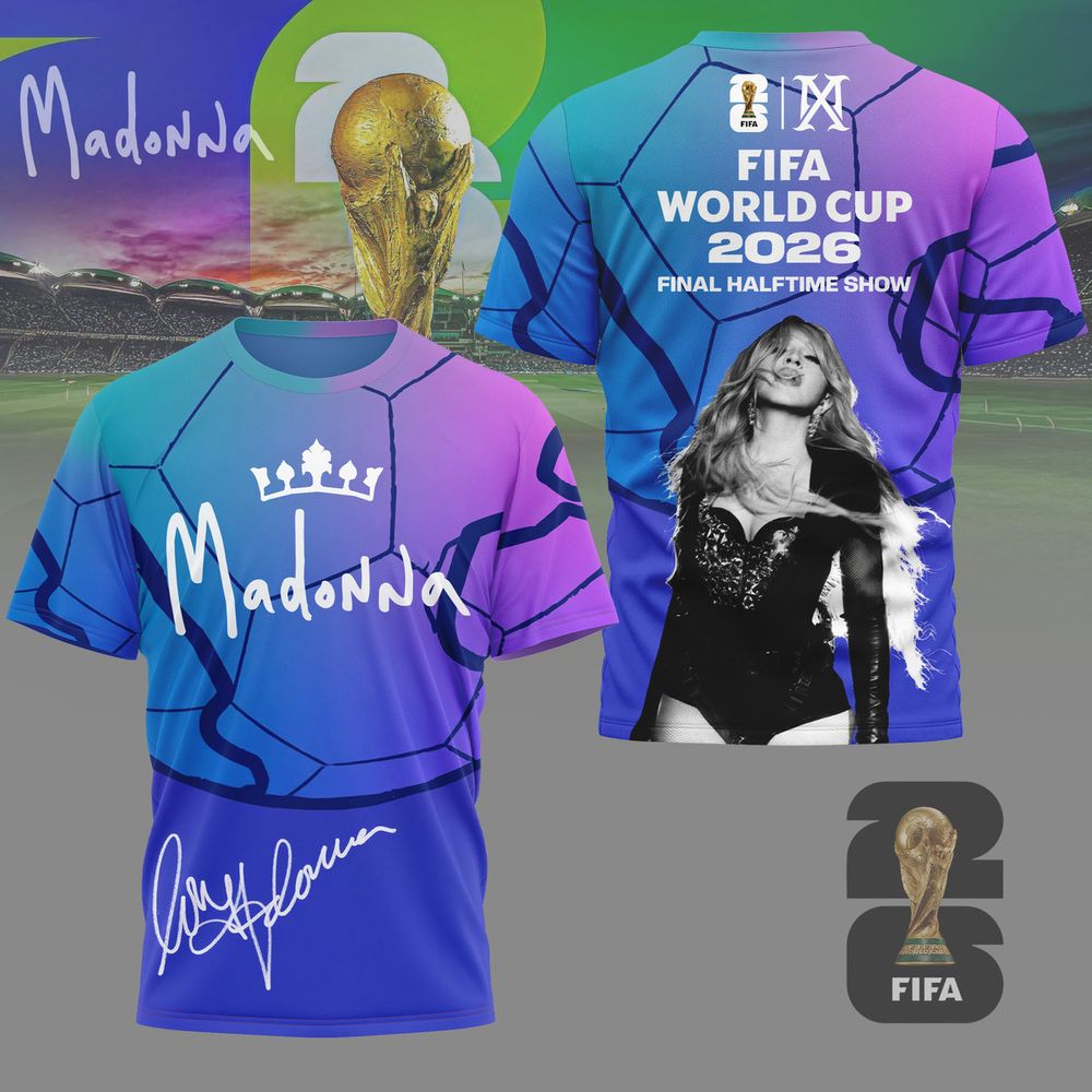 Madonna 2026 World Cup Final Halftime Show Special Shirt