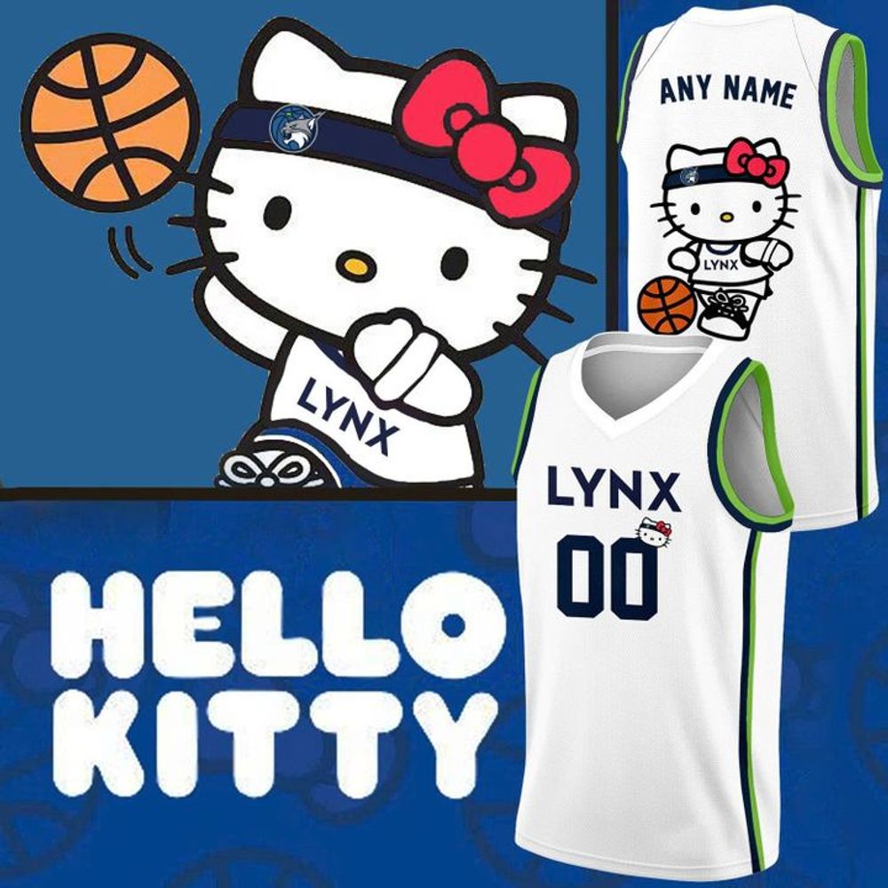 Minnesota Lynx Hello Kitty Basketball Jersey