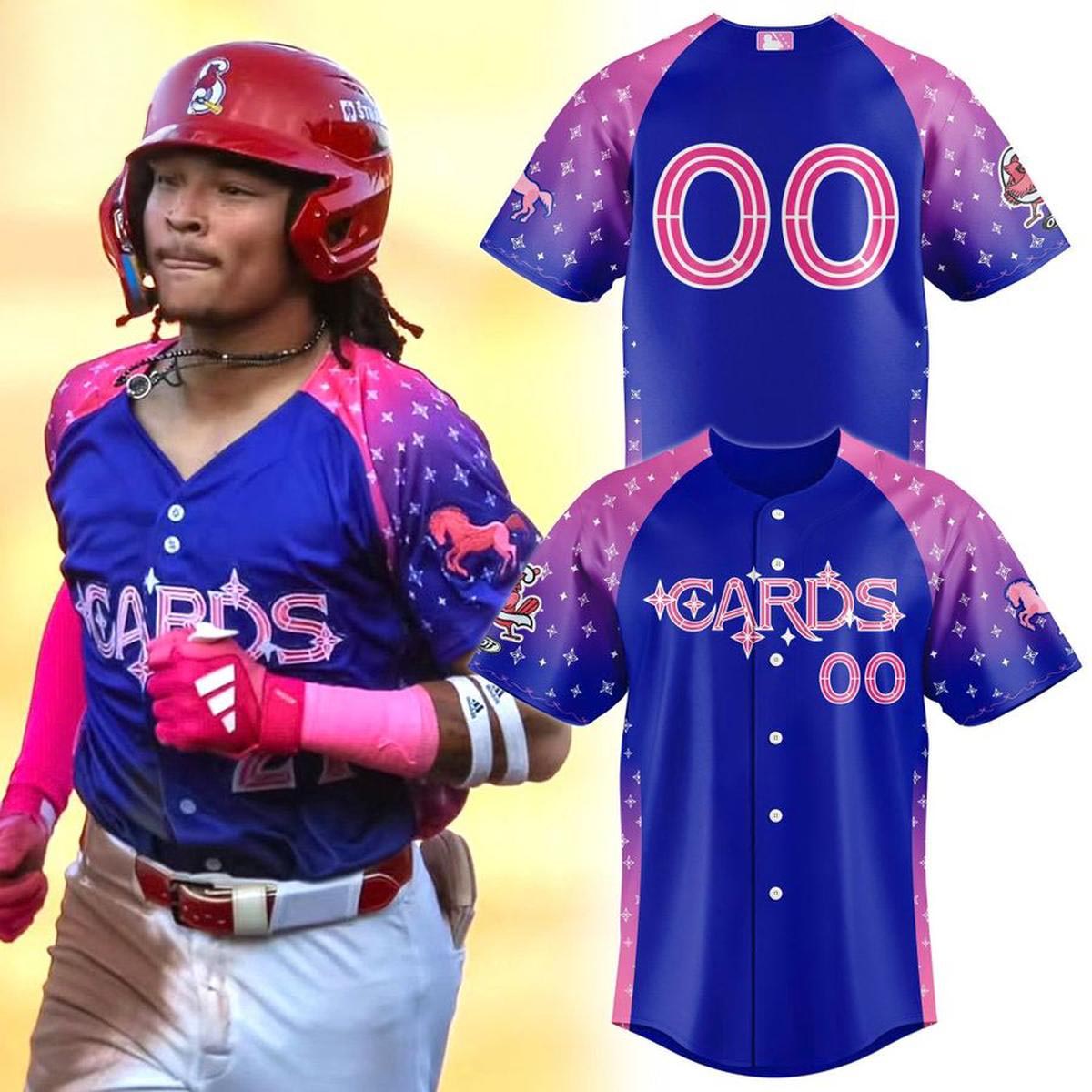 Springfield Cardinals x Chappell Roan Night 2026 Baseball Jersey Personalized Music Crossover Edition 2 - Unicasport Springfield Cardinals x Chappell Roan Night 2026 Baseball Jersey Personalized Music Crossover Edition