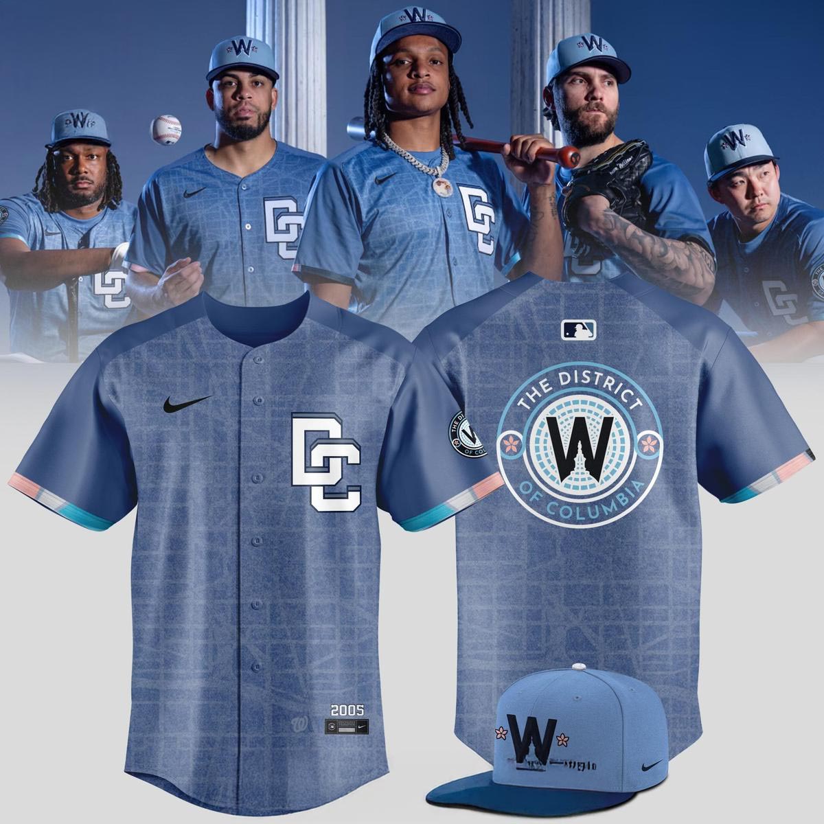 Washington Nationals City Connect Game Night 2026 Baseball Jersey Fan Collection 1 - Unicasport Washington Nationals City Connect Game Night 2026 Baseball Jersey Fan Collection
