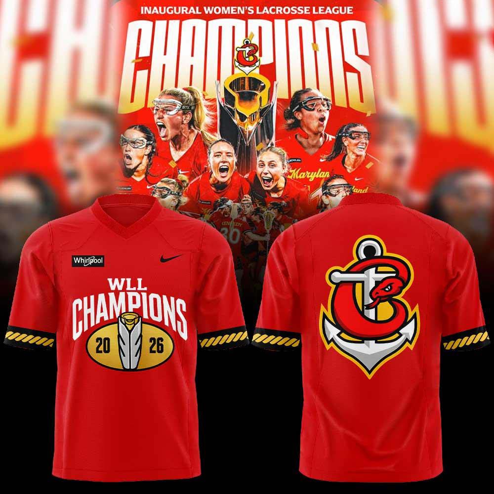 Maryland Charm WLL Champions 2026 Football Jersey Supporter Collection 1 - Unicasport Maryland Charm WLL Champions 2026 Football Jersey Supporter Collection