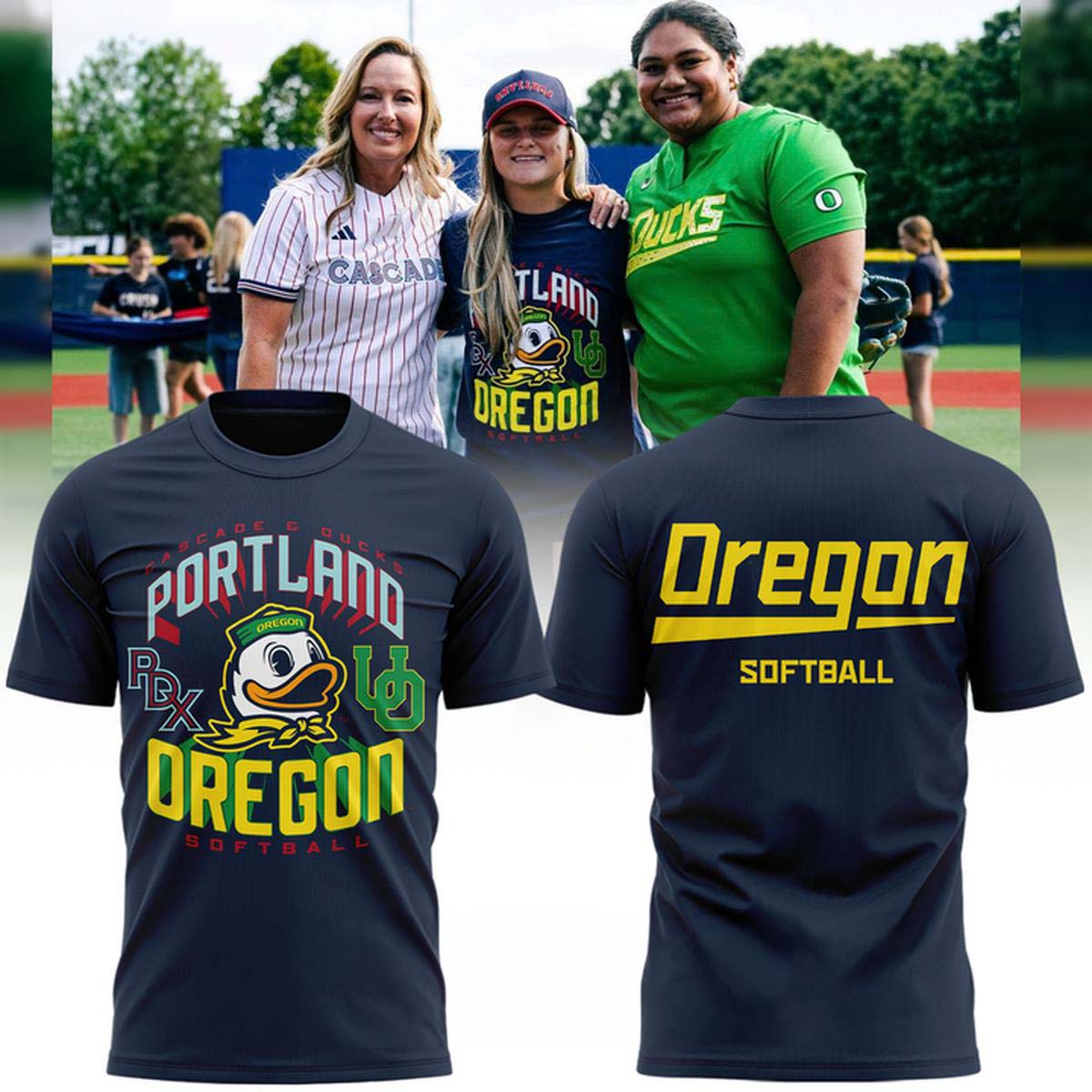 Portland Oregon Ducks NCAA T-Shirt