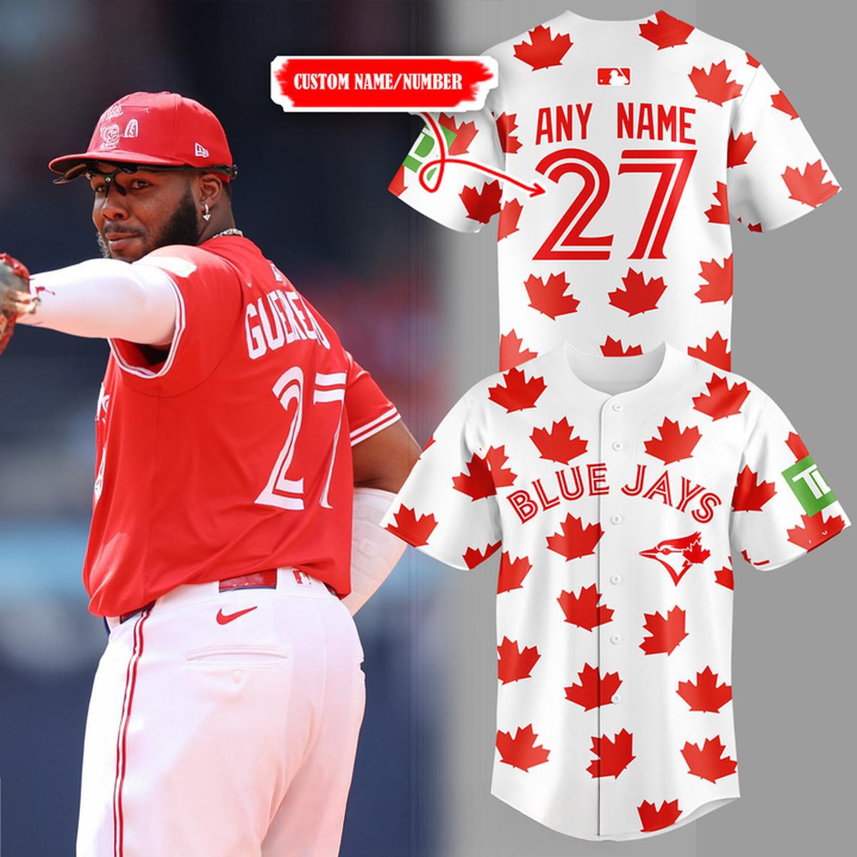 Toronto Blue Jays Happy Canada Day 2026 2027 Baseball Jersey National Celebration Edition 1 - Unicasport Toronto Blue Jays Happy Canada Day 2026 2027 Baseball Jersey National Celebration Edition