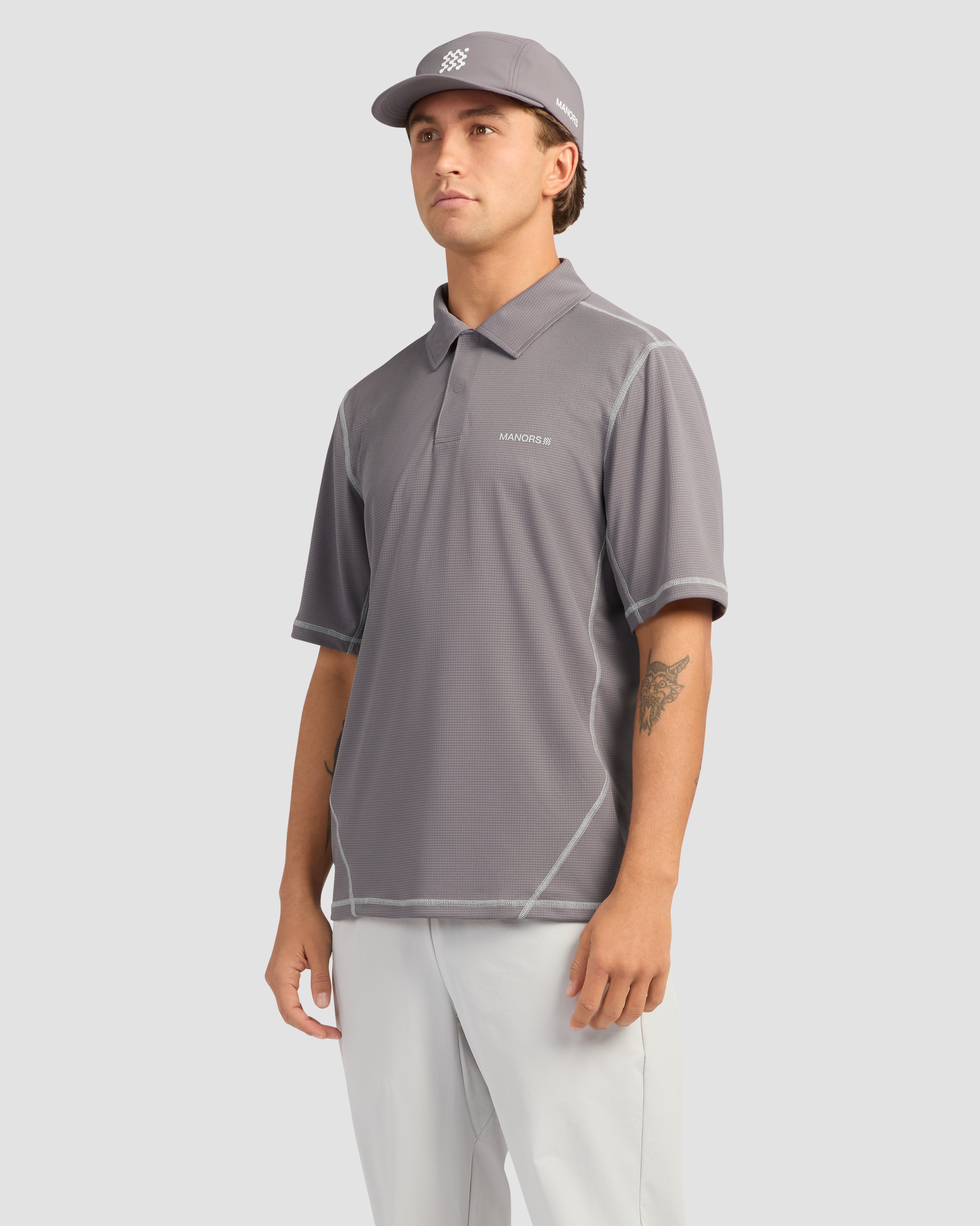 Jolidee Shark Grey Outsider Polartec Polo offering superior warmth and performance for 2026