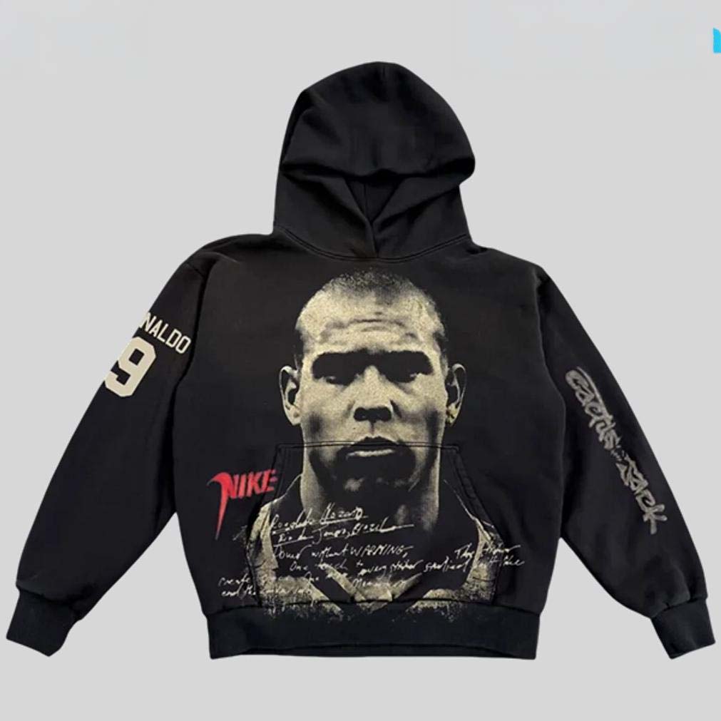 Travis Scott CJ X Athletes Series Ronaldo De Lima Hoodie - Gift Idea for Soccer Fans