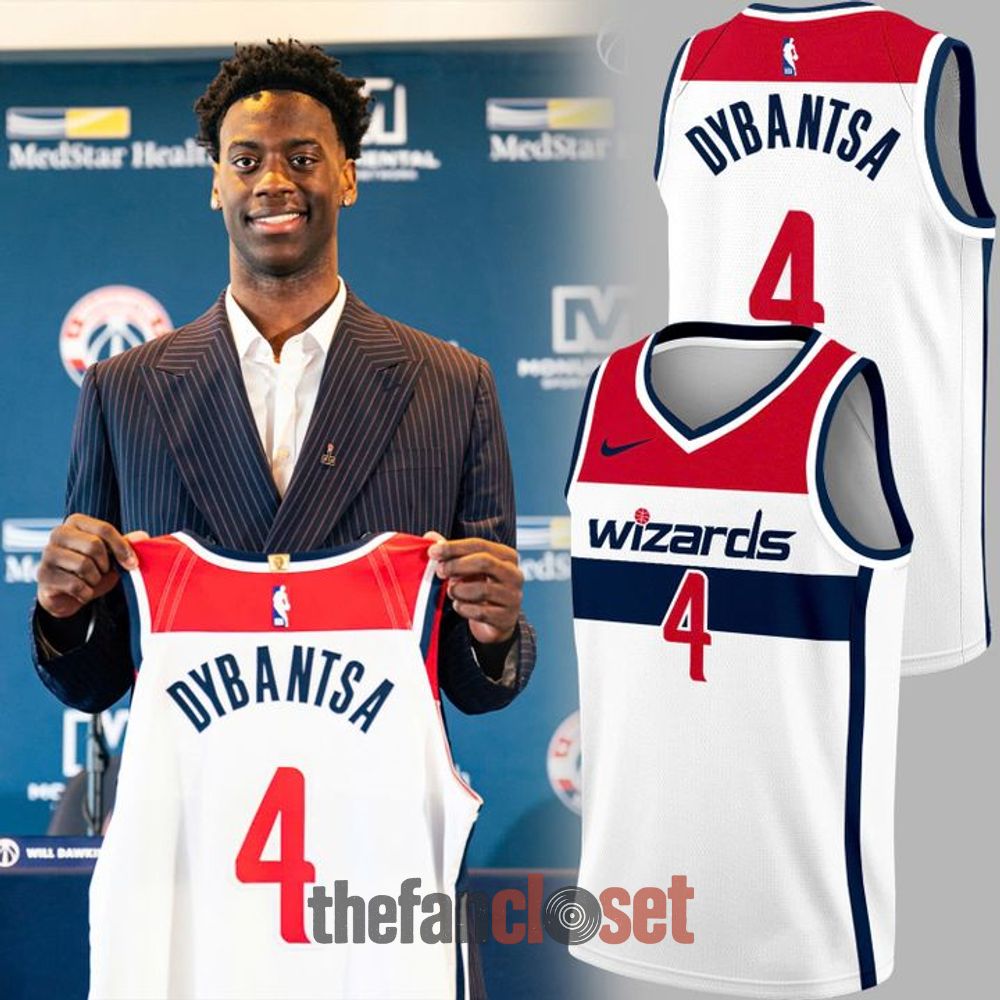 AJ Dybantsa Basketball Jersey - Washington Wizards